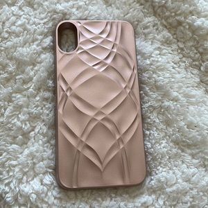 iPhone XR CASELY CASE WITH MIRROR AND CARD HOLDER-  never used